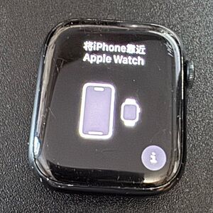 Apple Watch Series 7 45 mm Black Aluminum case with Cellular.